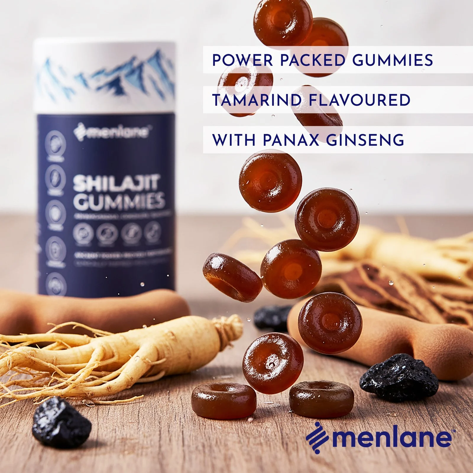 Shilajit gummies shilajeet gummy pure shilajit Ashwagandha Gokshura Black Musli Panax Ginseng